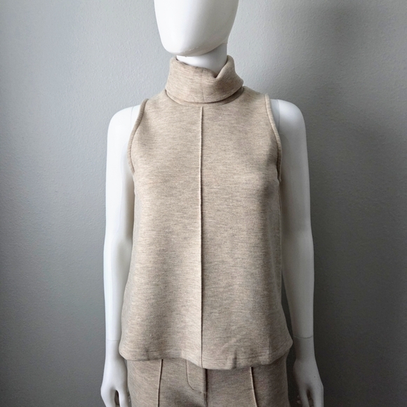 OGL NWT 2 Pcs Set FuzzLuxe Split Hem Top & High Waisted Straight Leg Pant, Sz XS - Picture 9 of 16